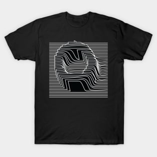 Circle Geometric Lines T-Shirt